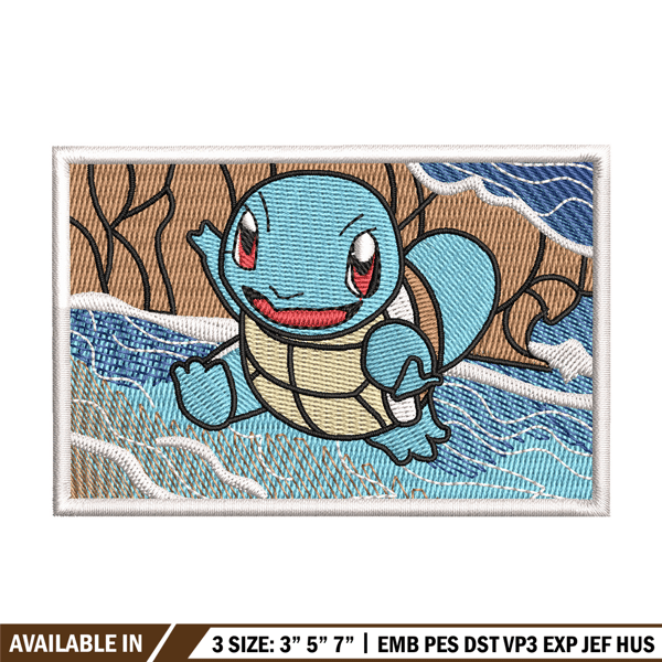 Squirtle box embroidery design, Pokemon embroidery, Anime design, Embroidery file, Embroidery shirt, Digital download.jpg