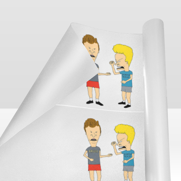 Beavis and Butthead Gift Wrapping Paper.png