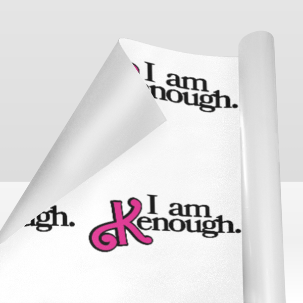 I am Kenough Gift Wrapping Paper.png