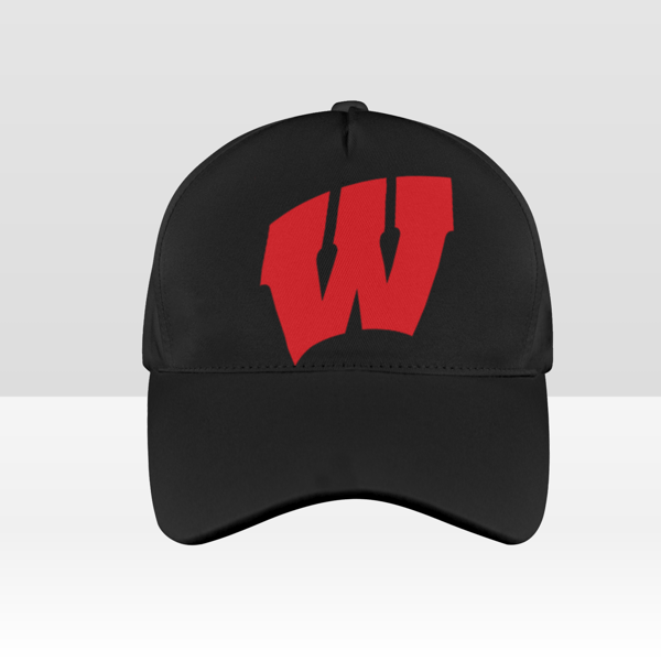 Wisconsin Badgers Baseball Cap Dad Hat.png