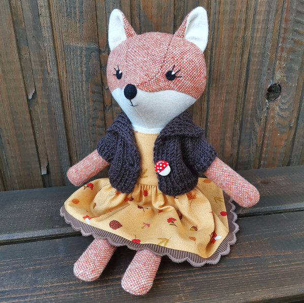 Plush-fox-doll