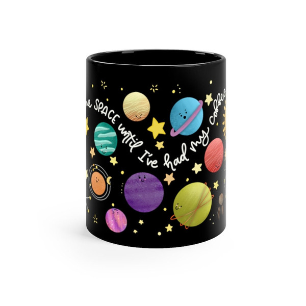 kawaii mug, galaxy mug, Space mug 11oz, gifts for coffee lovers, kawaii gifts, astrology - 2.jpg