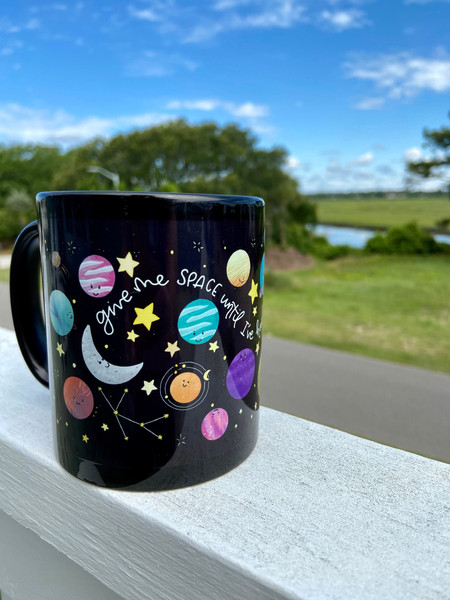 kawaii mug, galaxy mug, Space mug 11oz, gifts for coffee lovers, kawaii gifts, astrology - 3.jpg