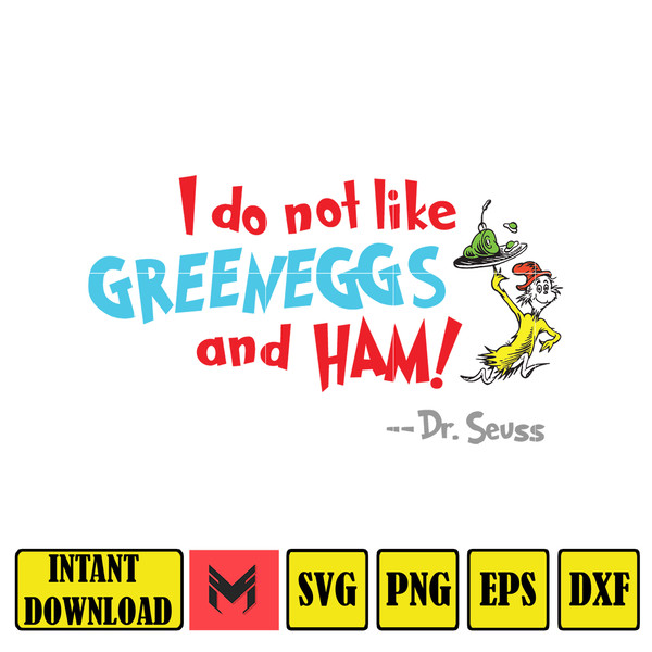 Dr Seuss Svg Layered Item, Dr. Seuss Quotes Cat In The Hat Svg Clipart, Cricut, Digital Vector Cut File, Cat And The Hat (109).jpg
