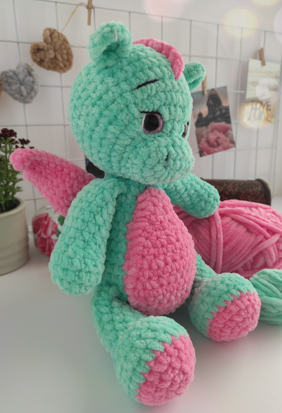 Knitted-toy-Dragon-6