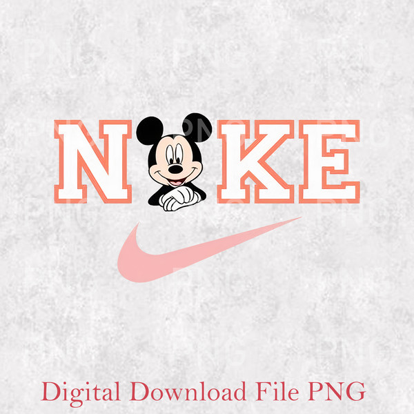 Mickey Nike PNG, Nike Logo Matching PNG, Sport Nike Mickey P - Inspire ...