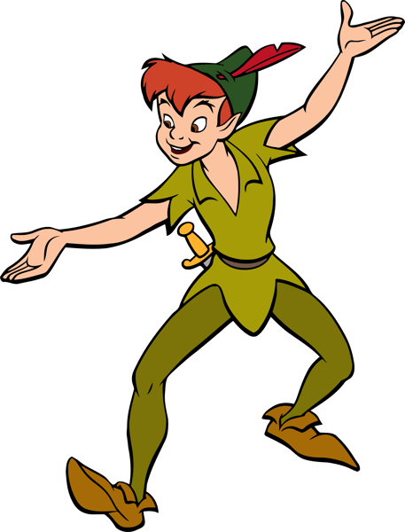 Peter Pan Svg, Peter Pan Png, Peter Pan Clipart, Tinker Bell - Inspire ...