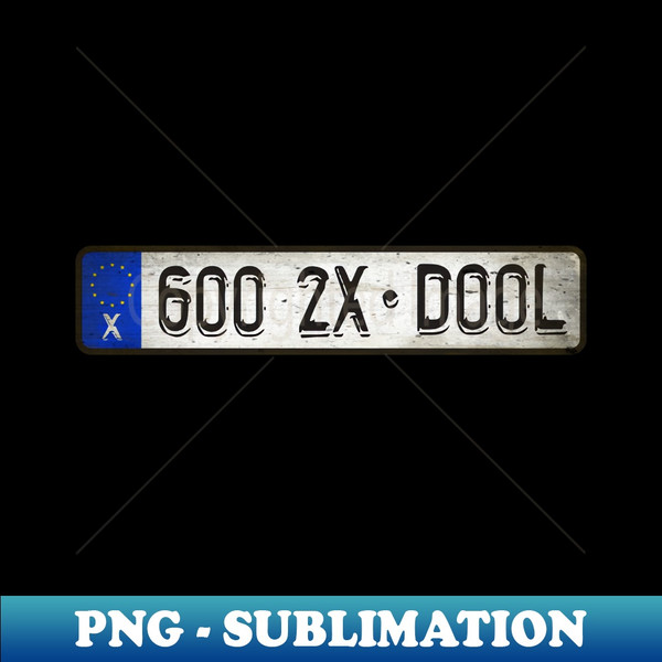 YZ-20231110-12177_Goo Goo Doll Car License Plate 9696.jpg