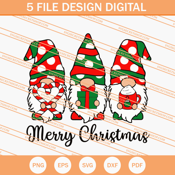 Christmas Gnome SVG, Gnome Merry Christmas SVG, Christmas SVG - SVG Secret Shop.jpg