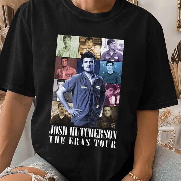 Josh Hutcherson The Eras Tour Shirt, American Actor Shirt Gift Unisex T Shirt Sweatshirt Hoodie 3.jpg
