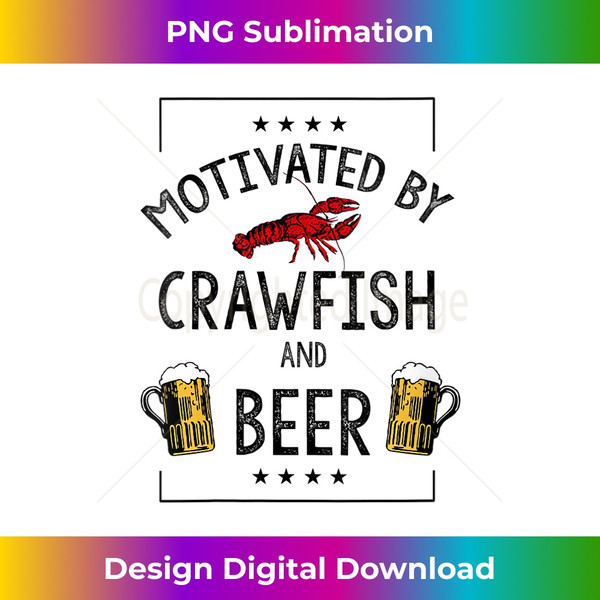 WY-20231114-5028_Womens Crawfish Beer Motivated Southern Food V-Neck 1.jpg