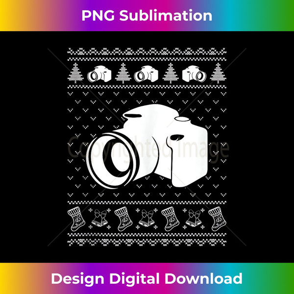 RH-20231115-6981_Ugly Sweater Christmas Holiday Design Funny Photography Xmas Tank Top.jpg