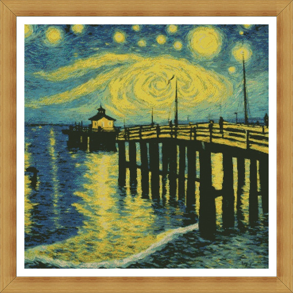 Pier At Starry Night2.jpg