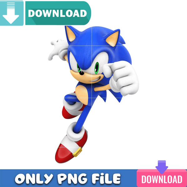 Sonic The Hedgehog New Png Best Files Design Download.jpg