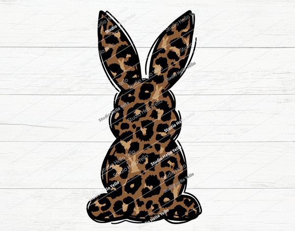 Leopard Print Bunny Svg, Png, Bunny Svg, Bunny Png, Easter Svg, Easter Png, Bunny, Easter Bunny,Rabbit,Leopard,Easter,Sublimation,Png,Svg 6.jpg
