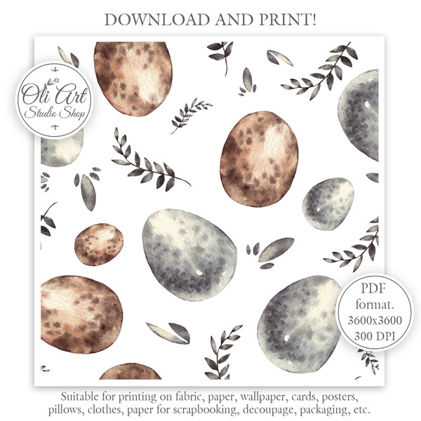 Seamless Pattern of Dinosaur Egg_1.JPG