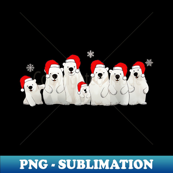 XR-20231119-31157_Polar Bear Family Christmas Hats 8317.jpg