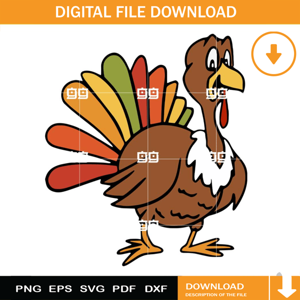 Turkey SVG, Thanksgiving SVG, Face Thankgiving SVG.jpg