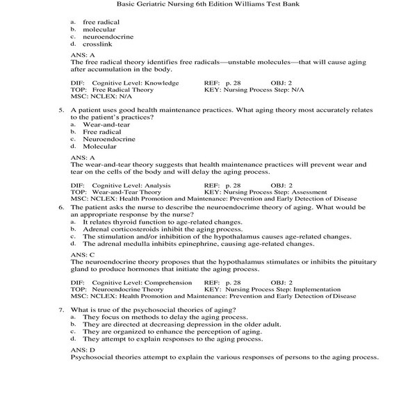 BASIC GERIATRIC NURSING 7th Edition By Patricia A. Williams TEST BANK-1-10_00010.jpg