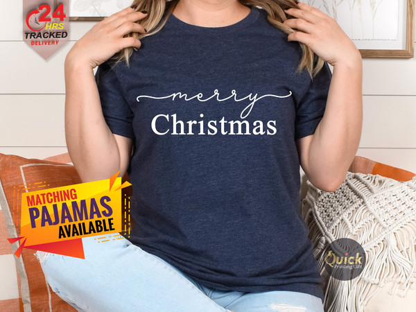 Merry Christmas Tshirt, Cute Christmas Shirts Gifts for Women Men, Holiday T-Shirt, Christmas Gifts for her.jpg