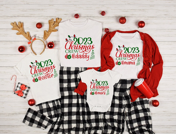 2023 Christmas Crew Family Shirts, Christmas Family Shirt,Family Christmas Shirt,Dear Santa Tshirt,Christmas Quotes Shirt,Gift For Christmas 4.jpg