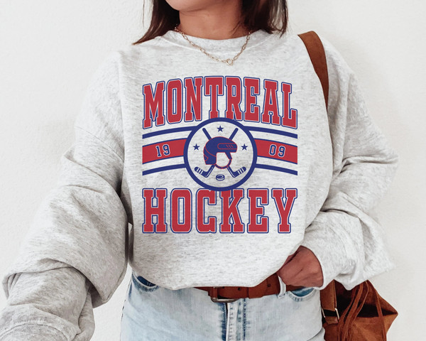Montreal Canadien Sweatshirt, Vintage Montreal Canadien, Canadiens Sweater, Canadiens T-Shirt, Hockey Fan Shirt, Vintage Montreal Hockey.jpg
