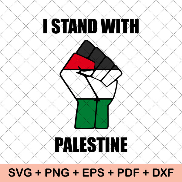 Palestine flag svg, I Stand With Palestine svg, free Palesti - Inspire ...