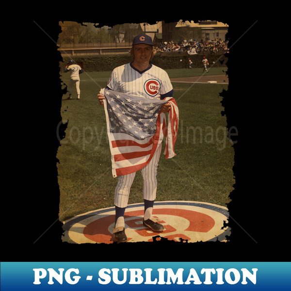 ST-45904_Rick Monday in Chicago Cubs Old Photo Vintage 2858.jpg