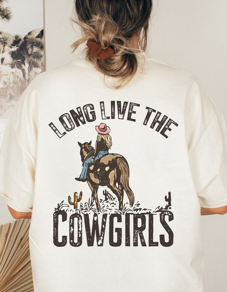 Long Live Cowgirls T-shirt, Western shirt, Desert T-shirt, Cactus T-shirt, Cowgirl T-shirt, Wild West T-shirt, Country Girl T-shirt, Cowgirl.jpg