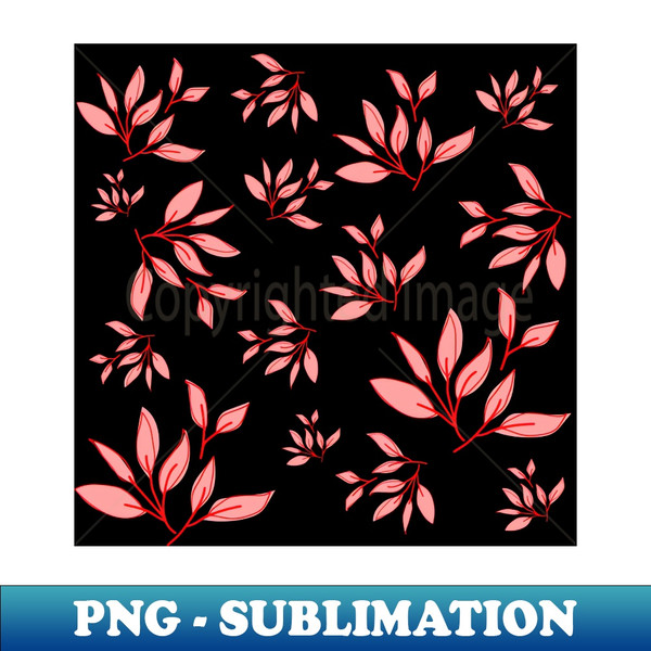 WG-42577_Pink leaves decorative pattern black 1433.jpg