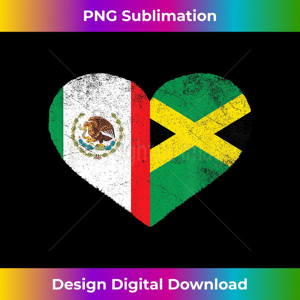XG-20231127-2239_Mexican Jamaican Flag Love Mexico Jamaica Heart 1918.jpg
