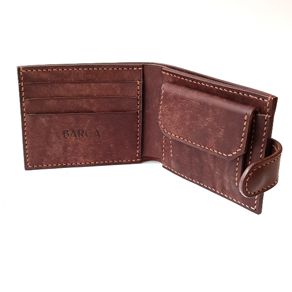 Leather bifold wallet pattern PDF with 4 mm pitch. Hand Wal - Inspire ...