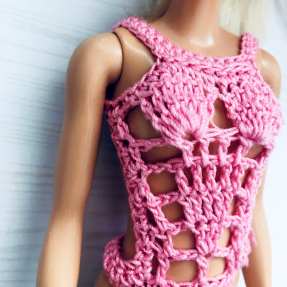 Stylish Barbie swimsuit for summer fun