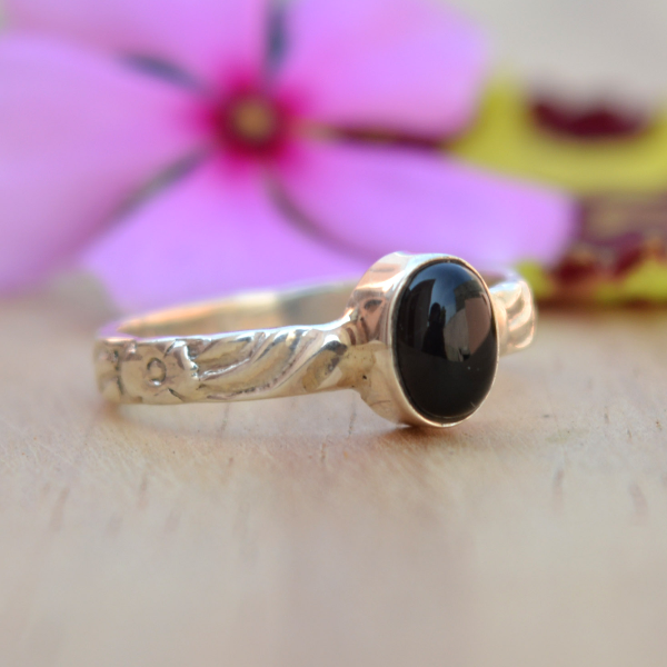 Stylish Black Ring For Girl.JPG