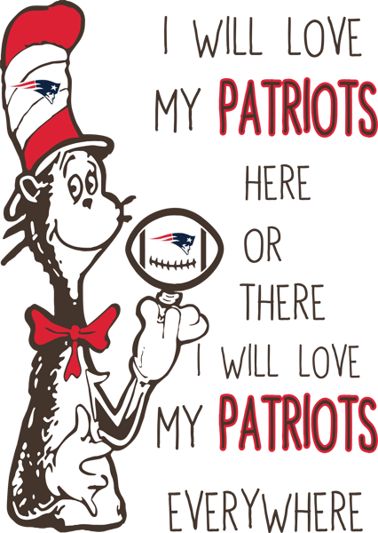 SL300620287-I Will Love My Patriots Here Or There, I Will Love My Patriots Everywhere Svg, Football Svg, NFL Svg, Cricut File, Svg, New England Patriots Svg, Dr