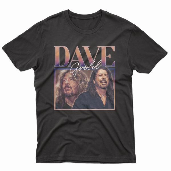 Dave Grohl Homage Shirt, Dave Grohl Vintage Shirt, Dave Grohl Fan Shirt, Dave Grohl Gift For Him Her Tees, Dave Grohl Tee, Rock Band Shirt 2.jpg
