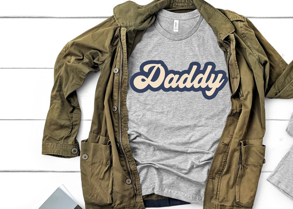 Retro Daddy Shirt, Father's Day Shirt, Father's Day Gift, Funny Father's Day Shirt.jpg