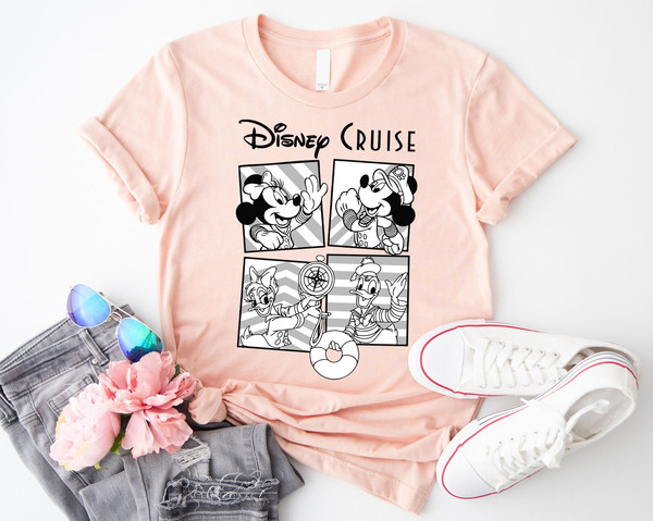 Mickey and Friends Disney Cruise Line 2024 Shirt, Disney Wish Dream Fantasy Magic Shirt, Family Cruise Matching Shirt, Mickey Steamboat Tees.jpg