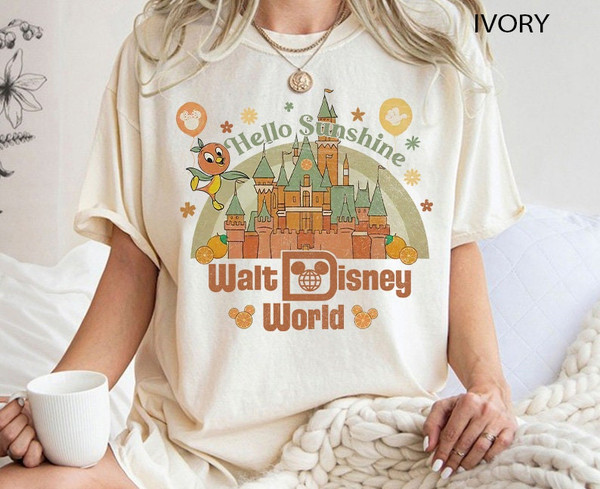 Disney Orange Bird Shirt, Walt Disney World Shirt, Disney Balloon Shirt, Disneyworld Shirt, Disney Vacation Shirt, Comfort Colors Shirt.jpg