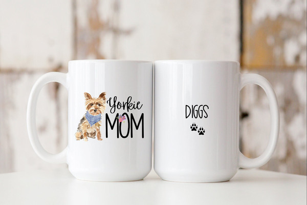 Yorkie Mom Mug, Yorkie Gifts, Yorkshire Terrier, Yorkie Coffee Mug, Christmas for Her.jpg