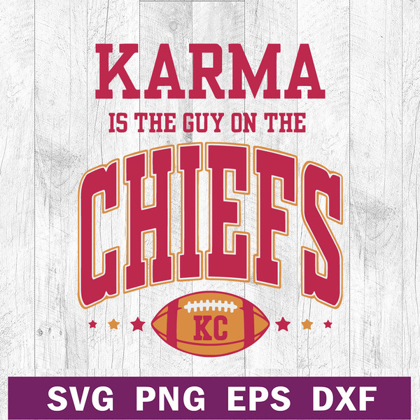 Karma is the guy on the chiefs SVG