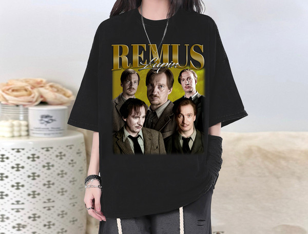 Remus Lupin T-Shirt, Remus Lupin Shirt, Remus Lupin Tees, Remus Lupin Homage, Vintage Movie, Vintage Shirt, Classic T-Shirt, Trendy T-Shirt.jpg