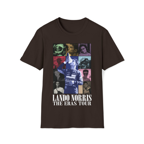 Lando Norris The Eras Unisex Softstyle T-Shirt.jpg