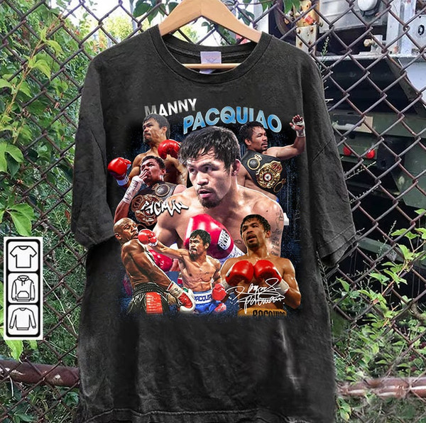 Vintage 90s Graphic Style Manny Pacquiao T-Shirt - Manny Pacquiao Vintage Hoodie - Retro American Boxer Tee For Man and Woman Unisex T-Shirt.jpg