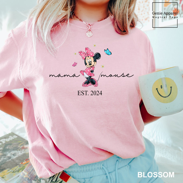 Disney Minnie Mama Mouse Shirt,  Disney Mothers Day Shirt, Comfort Colors Disney Shirt, Disney Mom Shirt, Disney Minnie Shirt.jpg