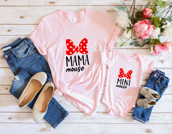 Disney Mama Mini Matching Shirt,  Mama Minnie Mouse Shirts,  Mini Mouse Shirt, Mama Mouse Shirt, Mini Shirt, Disney Baby and Mama Shirt.jpg