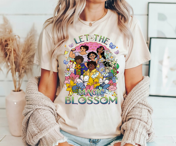 Encanto Let The Magic Blossom Shirt, Epcot Flower Garden Festival Shirt, Disney Girls Trip Shirt, Mirabel Madrigal Shirt, Encanto Isabela.jpg