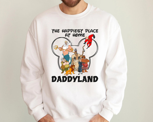 The Happiest Place At Home Shirt, Dad Squad T-Shirt, Disney Dad Tee, Father's Day, Disneyland Trip.jpg