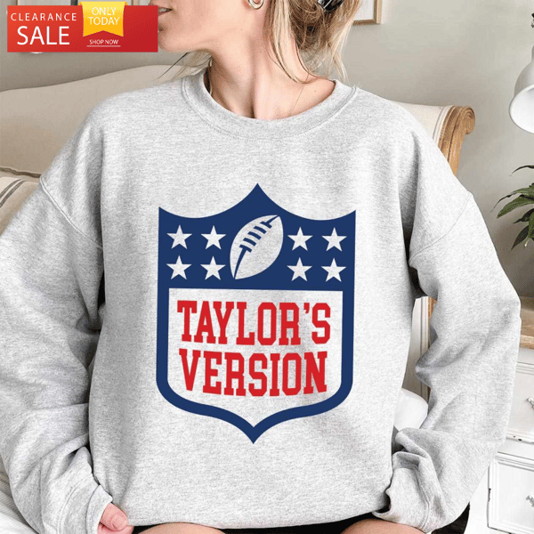 Taylor's Version Shirt Travis and Taylor Funny Football Party Gift - Happy Place for Music Lovers 1.jpg