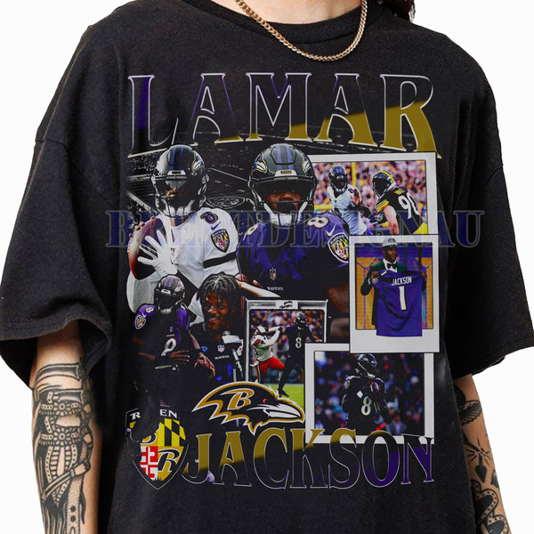 Lamar Jackson Vintage 90s Graphic T-Shirt, JLamar Jackson Hoodie, Lamar Jackson Graphic American Football Tees Gift For Women and Man.jpg